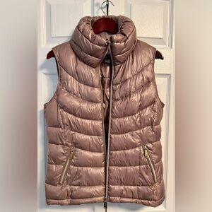 Rose gold Calvin Klein puffer vest women’s m